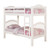 Heartland Twin/Twin Bunk Bed, White- new