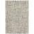 7' X 10' Ivory And Beige Geometric Area Rug