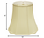 Antiqued White Monay Shantung Silk Bell Lamp Shade