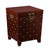 Homeroots Living Room 24" Square End Table, Brown, Manufactured Wood