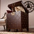 Homeroots Living Room 24" Square End Table, Brown, Manufactured Wood