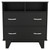 Homeroots Office Modern Light Oak Office Desk with Storage Cabinet, Light Oak