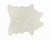 Homeroots Home Decor 5' X 8' Super Soft Off White Faux Hide Area Rug, Off White, 63x90 Inches