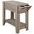 Homeroots Living Room Accent Table, Taupe Finish, 28.75 x 12 x 22.5 Inches