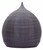 Homeroots Living Room Teardrop Shaped Brown and Beige Daybed