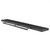 Homeroots Office 75" Black Wooden Floating Shelf