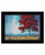 Red Tree 1 Black Framed Print Wall Art - 606114053828