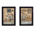 Set Of Two Where Family And Friends Gather Ii 1 Black Framed Print Wall Art - 606114679127