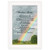 Rainbow Bridge 1 White Framed Print Wall Art
