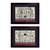 Set Of Two Hot Bath 2 Black Framed Print Bathroom Wall Art