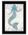 Mermaid at Heart 2 Black Framed Print Wall Art