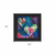 Hearts Black Framed Print Wall Art