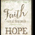 Set Of Two Faith Or Believe 2 Black Framed Print Wall Art - 606114679585