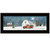 Winter on The Farm 2 Black Framed Print Wall Art