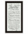 Laundry Rules 1 Black Framed Print Bathroom Wall Art