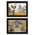Set Of Two Down on the Farm 2 Black Framed Print Wall Art
