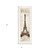 Paris Panel 1 White Framed Print Wall Art