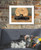 Harvest Moon 3 White Framed Print Kitchen Wall Art