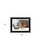Dashing Though The Snow Black Framed Print Wall Art