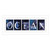 Ocean 2 White Framed Print Wall Art