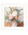 Table Bouquet 2 White Framed Print Wall Art Wood Print