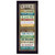 Office Rules 6 Black Framed Print Wall Art