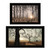 Set Of Two Enchanted Sunrise 2 Black Framed Print Wall Art - 606114680550