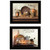 Set Of Two By Grace 2 Black Framed Print Kitchen Wall Art - 606114073147