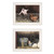 Set Of Two Bacon And Eggs 1 White Framed Print Wall Art - 606114679493