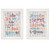 Set Of Two Who You Think 1 White Framed Print Wall Art - 606114679479