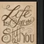 Coffee and Wine Time Black Framed Print Wall Art