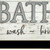 Bath Rules 3 Black Framed Print Bathroom Wall Art