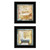 Set Of Two A Bit of Bubbly 2 Black Framed Print Bathroom Wall Art
