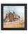 House on Chestnut Black Framed Print Wall Art
