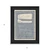 Brush Teeth 3 Black Framed Print Wall Art