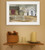 The Old Stone Barn 1 White Framed Print Wall Art Wood Paper