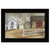 Homeroots Home Decor The Old Stone Barn 2 Black Framed Print Wall Art, Black, 11 x 15 Inches