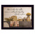 Home is Where Love Resides 3 Black Framed Print Kitchen Wall Art
