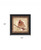 Homeroots Home Decor Female Cardinal 2 Black Framed Print Wall Art, Black, 15 Inch Height