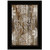 Homeroots Home Decor Tis The Season Snowflakes 2 Black Framed Print Wall Art, Black, Framed