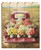 Pretty Red Truck Flowers for Sale Unframed Picket Fence Wall Art - 606114160854