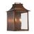 Homeroots Lighting Manchester 2-Light Pocket Wall Light, Copper Patina Finish