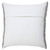Homeroots Home Decor 20 X 20 Inches Microchip Gray and Light Gray 100% Cotton Zippered Pillow