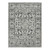 Homeroots Home Decor 8' x 10' Gray Floral Power Loom Area Rug