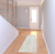 2' X 6' Taupe Abstract Machine Tufted Runner Rug With UV Protection