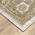 Homeroots Home Decor 2' X 10' Oriental Runner Rug, Beige and Ivory, Power Loom Stain Resistant