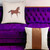 Homeroots Home Decor Set of Two 18 Inches x 18 Inches Beige and Brown Horse Faux Leather Zippered Pillows