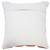 Homeroots Home Decor 20 X 20 Inches Pink and Off-White 100% Cotton Geometric Zippered Pillow