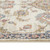 2' X 3' Ivory Tan And Blue Floral Area Rug