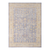 2' X 3' Salmon And Tan Floral Distressed Area Rug